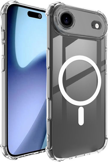 Techsuit Umschlag Rückseite Silikon Transparent (iPhone Air)