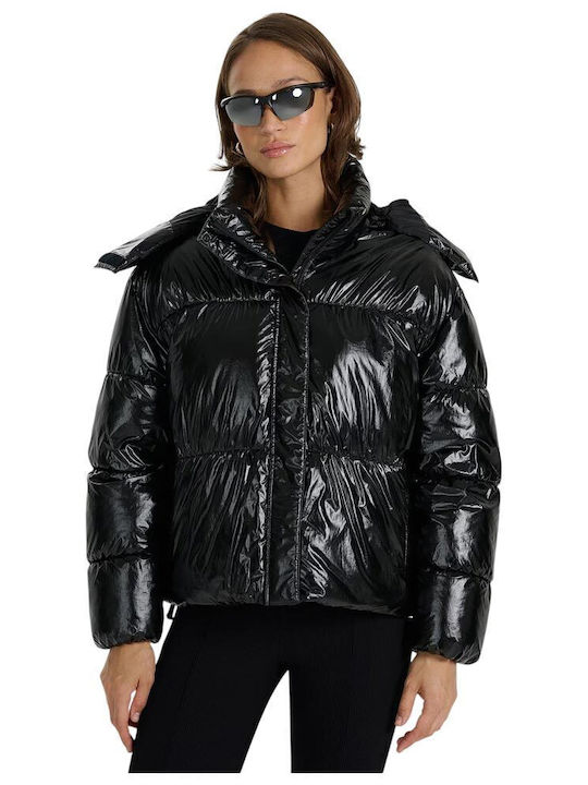 4F Women's Lifestyle Jacket for Winter Black