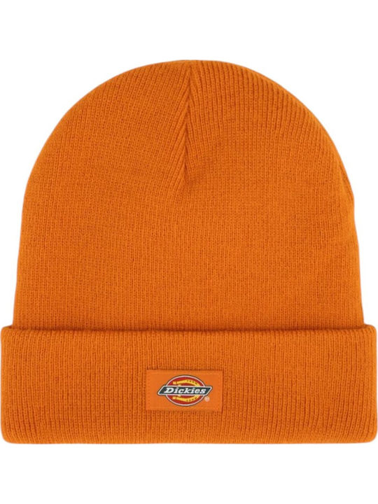 Gibsland Beanie Ανδρικός Σκούφος Πλεκτός σε Πορτοκαλί χρώμα
