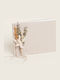 Beauty Home Hochzeitswunschbücher Beiges Gold Lurex