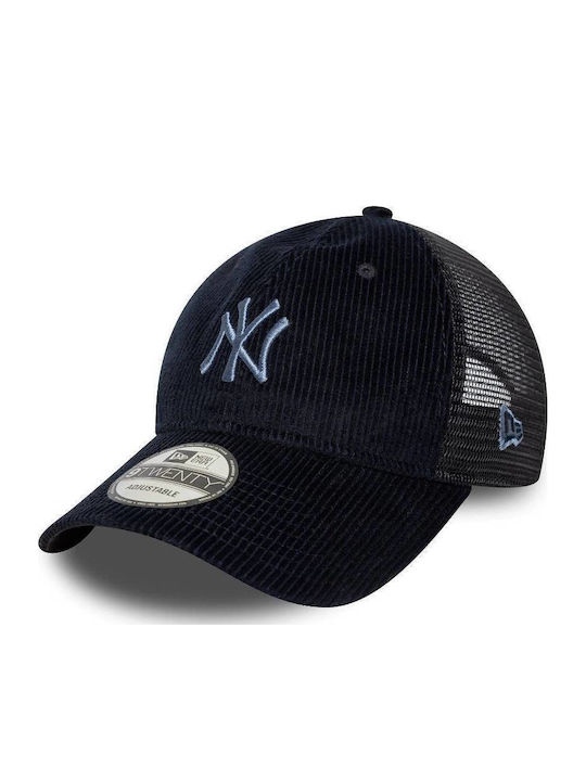 New Era Cord 9twenty Trucker Jockey Navy Blue 60691101
