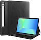 Flip Cover Dauerhafte Schwarze (Samsung Galaxy Tab S10 FE, S9 FE)