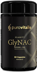 Purovitalis GlyNAC 60 κάψουλες Purovitalis GlyNAC 60 κάψουλες
