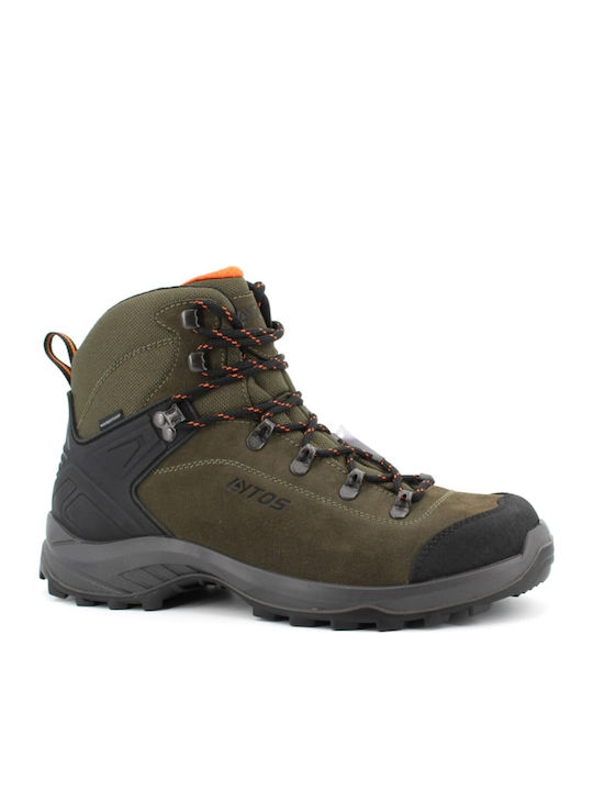 Lytos Men's Green Hiking Shoes