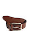 Men's Belt Leather Brown