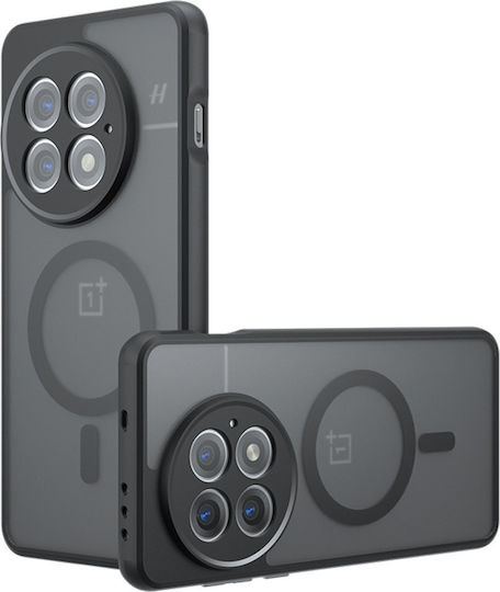 Techsuit PureFrost Back Cover Σιλικόνης Μαύρο (OnePlus 13)