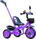 NBW Kids Tricycle with Parental Handle for 2-5 Years Purple