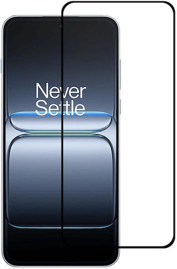 OnePlus Nord 5 Висококачествен Алуминиев Пълен Екран Закалено Стъкло с Копринено Печатно Фолио
