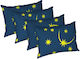 Alcam Moon Night Μαξιλάρι Ύπνου Microfiber 50x70cm 4τμχ