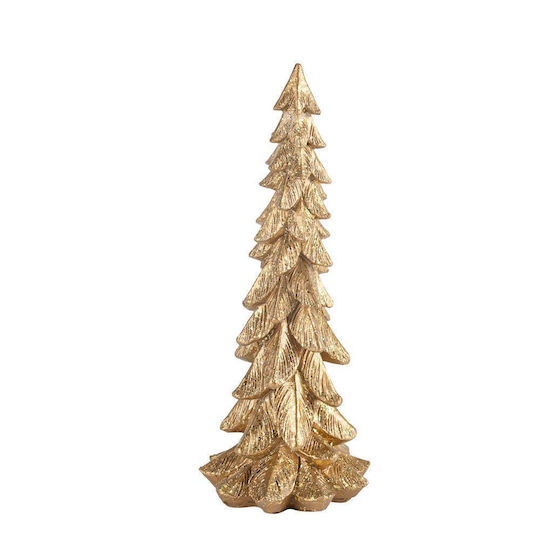 Christmas Decorative Plastic Tree 24.5cm Bronze