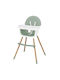Tulano Morsel Baby Highchair with Adjustable Height Green