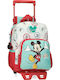 Disney Best Friends Together Σχολική Τσάντα Τρόλεϊ Δημοτικού Πολύχρωμη