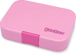 Yumbox Original Plastic Kids' Food Container Pink