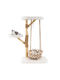 Costway Scratching Post Poles White 70x50x123cm