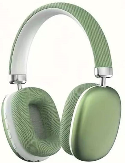 BYZ BL-B51 Kabellose Bluetooth Am Ohr Kopfhörer mit 40 Stunden Betriebszeit und Quick Charge Grün