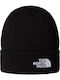 Beanie Unisex Beanie Knitted in Black color