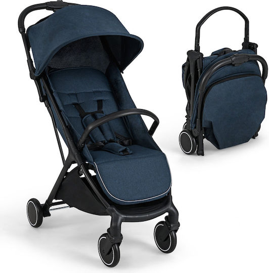 Costway Baby Stroller Suitable for Newborn Blue 6.6kg