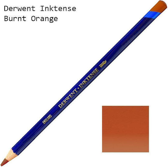 Derwent Молив Inktense 0260 Изгоряло Оранжево