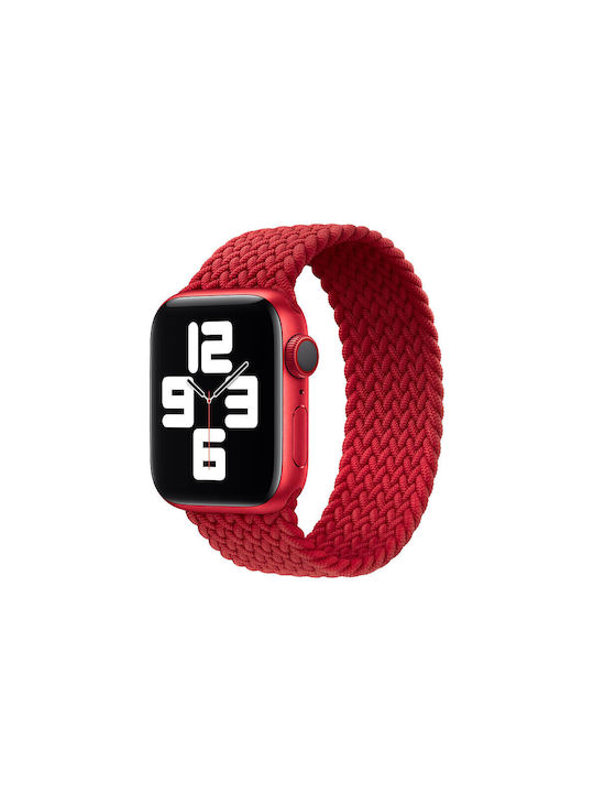 Apple Solo Loop Каишка Червен (Apple Watch 38/4...