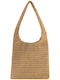 Calma House Stoff Strandtasche Weiß