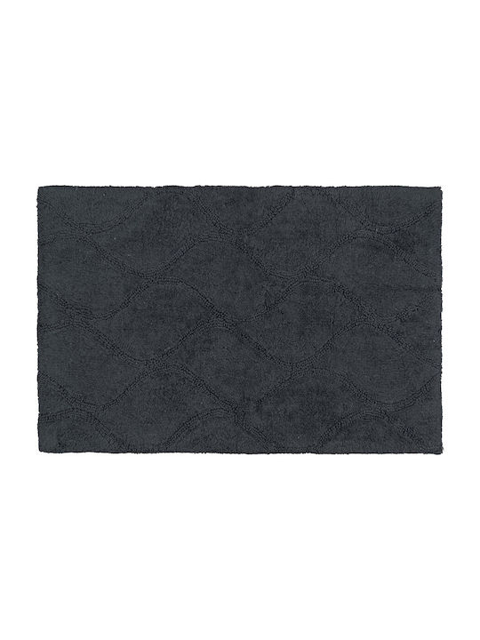 Madi Αντιολισθητικό Πατάκι Μπάνιου Zenbath Grey 60x90εκ.