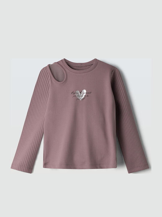 Evita Kids' Shirt Long Sleeve Pink