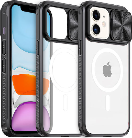 Erbord Silicone Back Cover Black for iPhone 11
