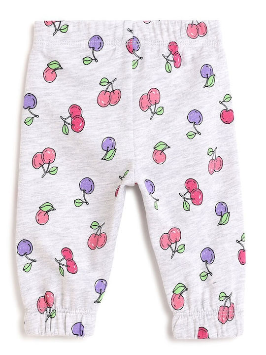 Kinder Trainingshose Grey With Cherry 1Stück