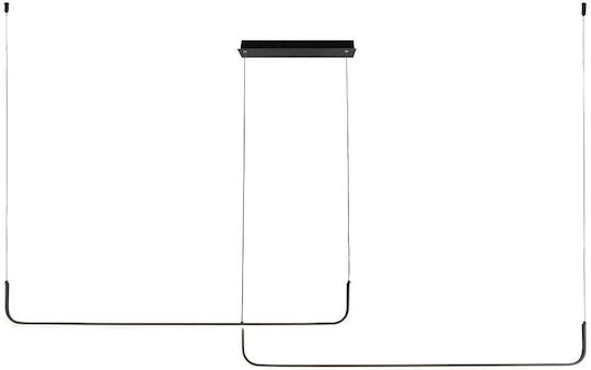 Zuma Line Led Lumini Suspendate Rike 2023199-bk 40w Cct Negru