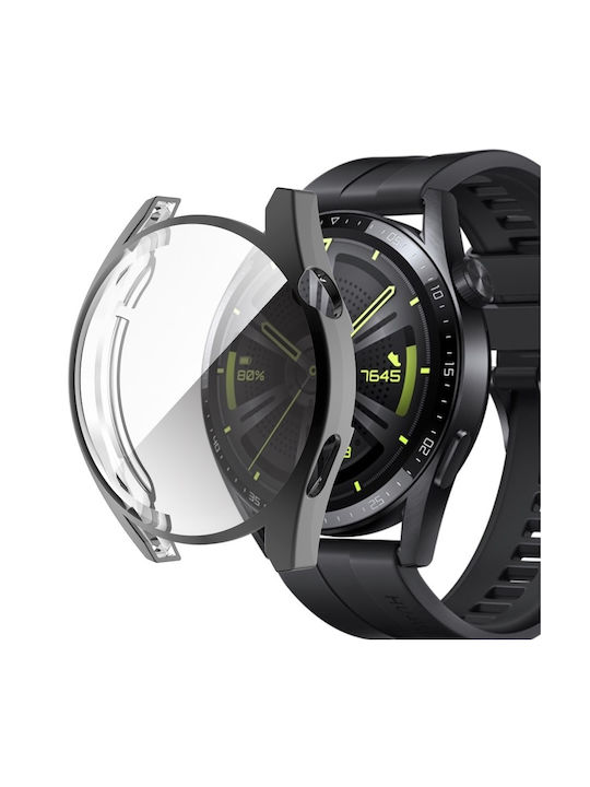 Silicone Case in Black color for Huawei Watch GT 3 46mm