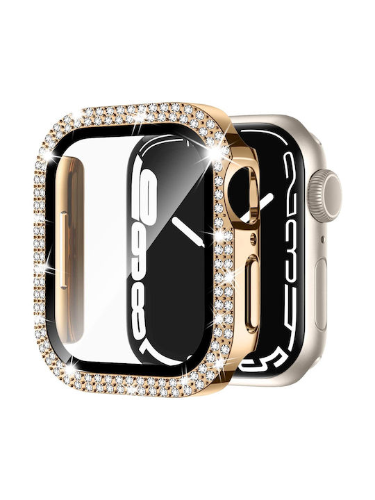 Plastikhülle in Gold Farbe für Apple Watch 4/5/6/SE 40mm