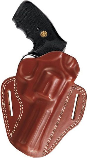 Vega Holster Revolver Holster 4'' S&w K L Frame Brown Right-Handed