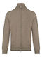 Cardigan Tricotat pentru Bărbați Beige