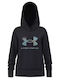 Fleece Kids Sweatshirt with Hood and Pockets Black Rival