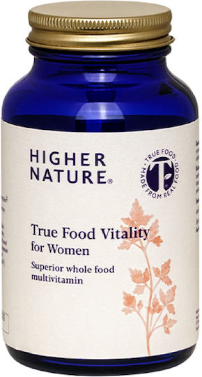 Higher Nature True Food Vitality Multivitamin 1499iu 6mg Coconut 60 veg. caps