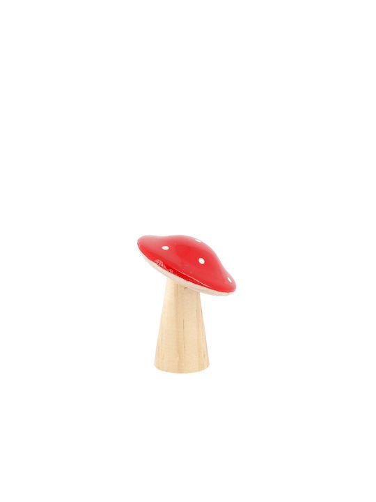 Beauty Home Διακοσμητικό Μανιτάρι από Ξύλο 5.5x5.5x6cm