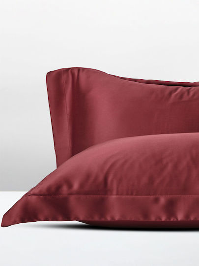 Charisma Tencel Pillowcases Ruby 52x78cm