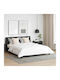 vidaXL Duvet Set Queen with Microfiber Filling 240x220cm White 3pcs
