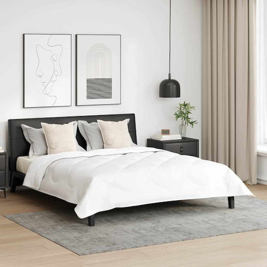 vidaXL Σετ Κουβέρτα King Size 260x220εκ. Λευκό 3378102