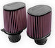 Lamborghini Huracan Series 14-20 Dna Air Filter Set R-lb52s25-0r-set Lamborghini Huracan 5.2 V10 LP600-4 Coupe 15-16