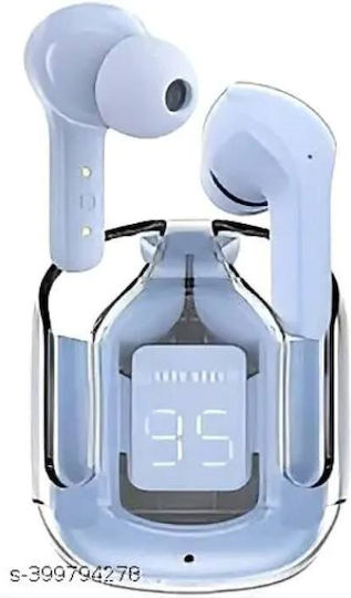 Yesplus TWS-17 In ear Bluetooth хендсфри Слушалки с Устойчивост на Пот и Кутийка за Зареждане Син