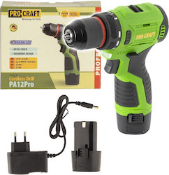 ProCraft PA12Pro-1b Δραπανοκατσάβιδο 12V 1x2Ah ProCraft PA12Pro-1b Δραπανοκατσάβιδο 12V 1x2Ah