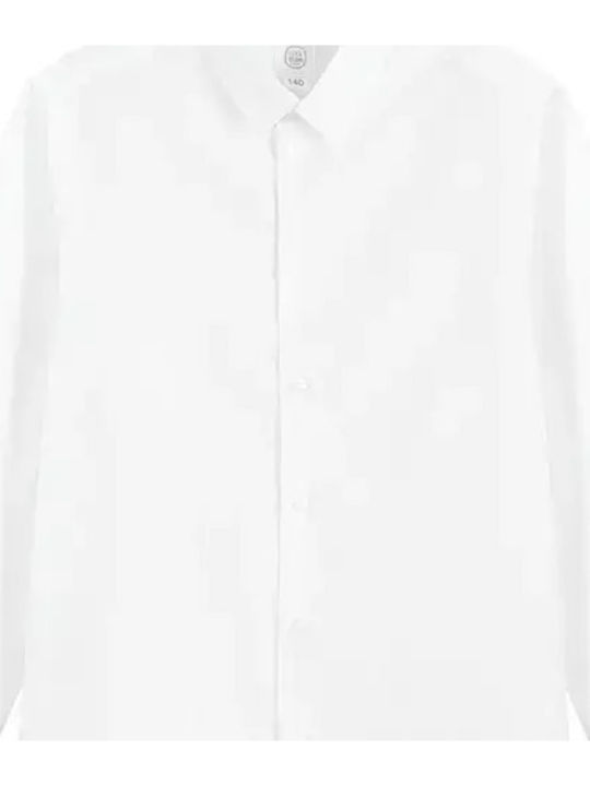 Kids Shirt Long Sleeve White