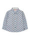 Kids Shirt Long Sleeve Light Blue Long Sleeves Shirt