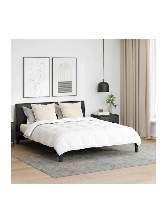 vidaXL Bettdecken-Set Großes Doppelbett mit Mic...