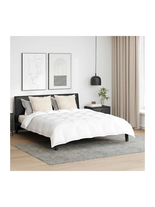 vidaXL Duvet Set Double with Microfiber Filling...