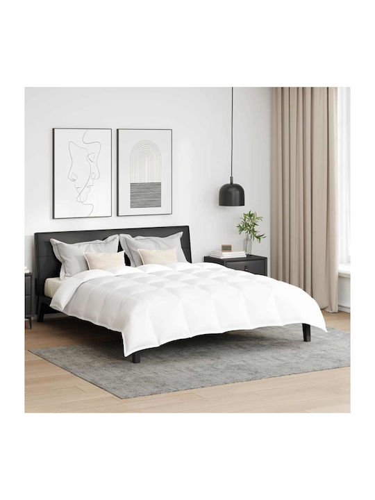 vidaXL Bettdecken-Set Großes Doppelbett mit Mic...