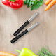 Fackelmann Fruit & Vegetable Peeler/Cleaner made of Stainless Steel 2pcs