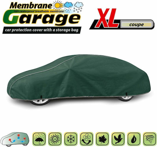 Membrane Garage Vollautoabdeckung Wasserdicht Atmungsaktiv XLarge Coupé