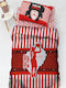 Palamaiki Olympiakos Set Kids Duvet Cover Single with Pillowcase Cotton Red 160x240cm